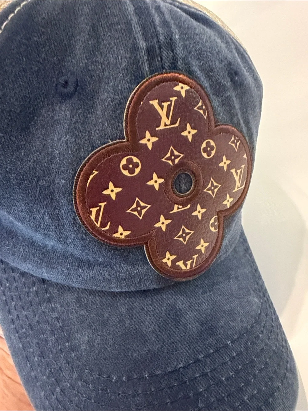Louis Vuitton blue denim